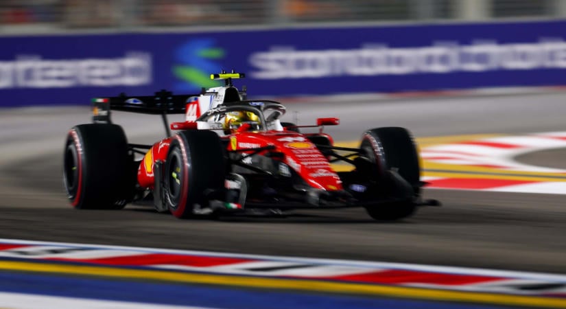 Ferrari: Hamilton döntése volt a szingapúri gumistratégia