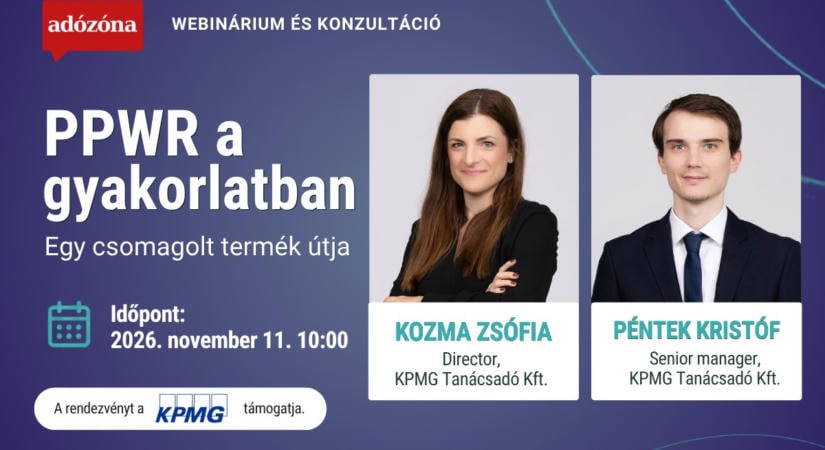 PPWR a gyakorlatban: egy csomagolt termék útja – webinárium