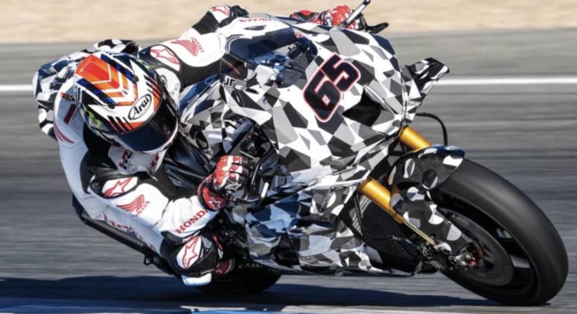 Új Fireblade-et szpottoltak Jerezben