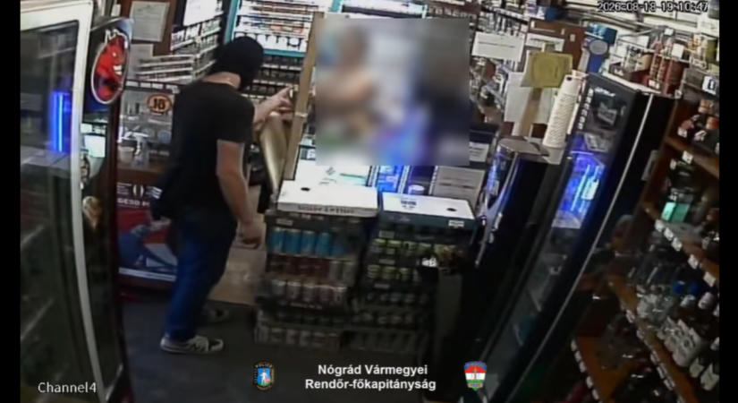 Fecskendővel fenyegette az eladót, 124 ezer forinttal távozott a dohányboltból