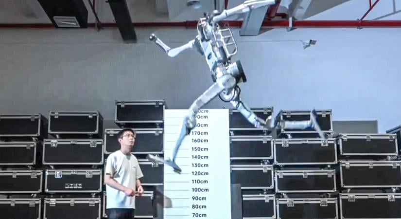 A „Superman” robot állítólag lehagyta Usain Boltot és „áttörte az emberiség határait” – videó