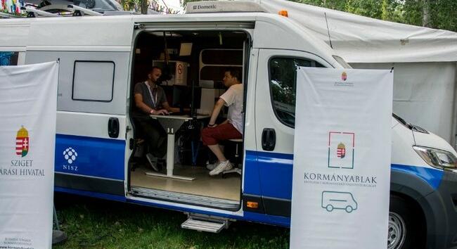 Sziget - Elektronikusan is intézhetnek közigazgatási ügyeket a fesztiválozók