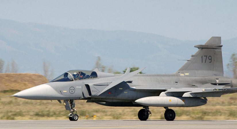 Gripen-baleset: elhagyhatta a kórházat a megsérült pilóta