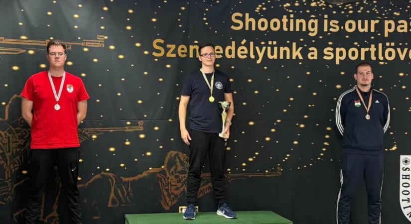 Nagy Ákos Károly remekelt gyorstüzelő pisztolyban a sportlövő ob-n