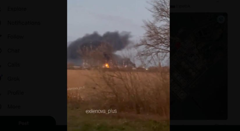 Eltalálhatták az ukránok a Druzsba olajvezetéket Oroszországban