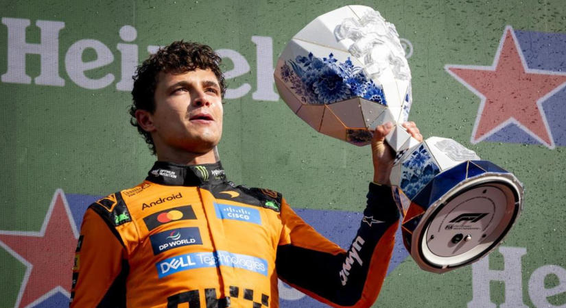 Norris megállíthatatlan: a Hungaroring után Zandvoortban is megnyerte a Holland Nagydíjat