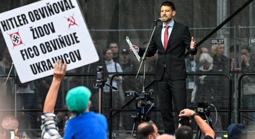 Šimečka: Hazaárulással érne fel az Ukrajnába irányuló áramszállítás leállítása