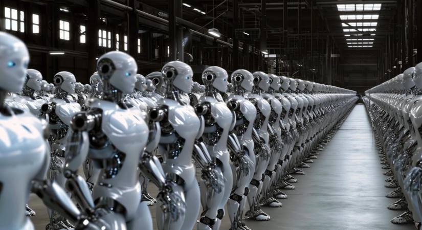 Elérte Európát az armageddon? Robotok tüntettek Varsóban az AI miatt