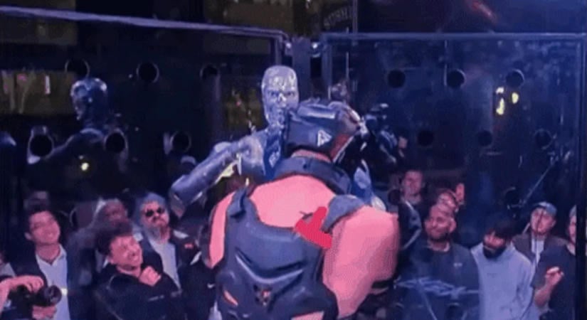Brutális kiütéssel zárult a világ első ember–robot MMA meccse