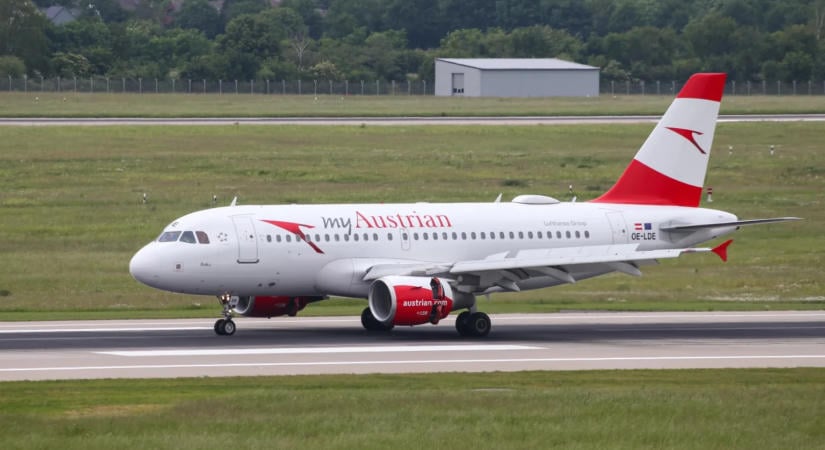 Bombafenyegetés miatt hajtott végre kényszerleszállást az Austrian Airlines gépe