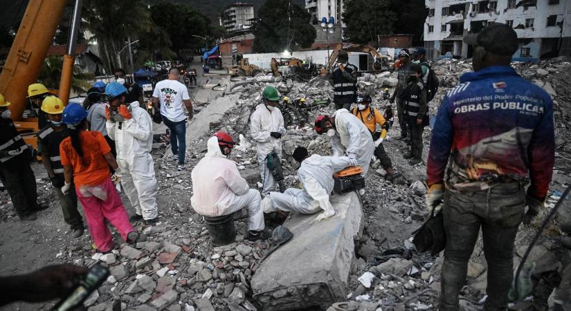 Meghaladta az 5200-at a venezuelai földrengés halálos áldozatainak a száma