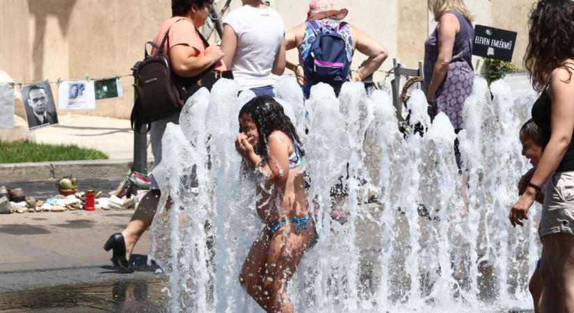 Legmagasabb fokú riasztás lépett életbe: kegyetlen hőhullám sújt le ránk, 40 fok közelében lehet a mai csúcshőmérséklet