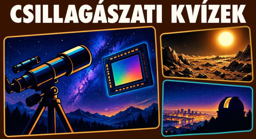 Egy kis űrutazás mára: Tedd próbára a tudásodat ebben a csillagászati kvízben!
