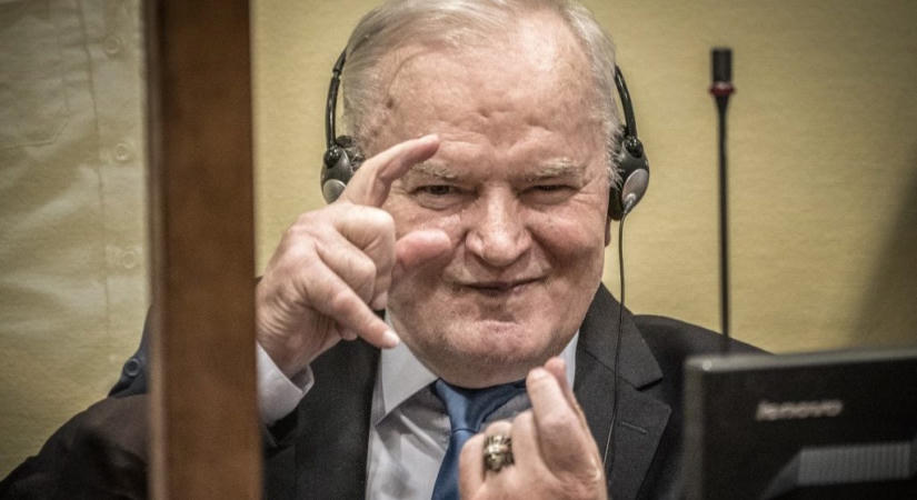 Meghalt Ratko Mladic, a Balkán mészárosa