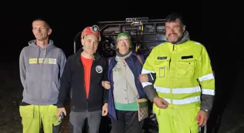Összeveszett a férjével, így egyedül vágott neki a Pilisnek egy idős nő, ahol eltévedt