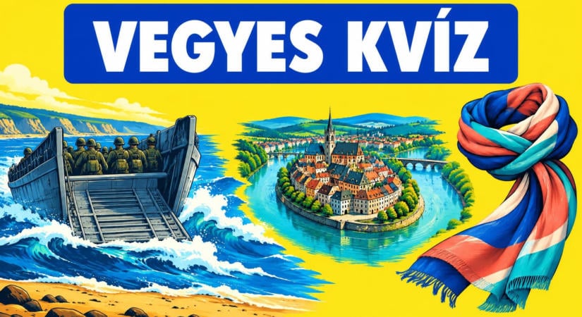 Vegyes kvíz: Aki ezt a 8 kérdést hiba nélkül megoldja, annak igazán sok minden megmaradt az emlékezetében!