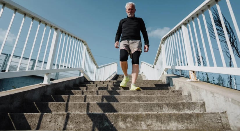 Valóban megbízható teszt az emeletek megmászása 50 év felett?
