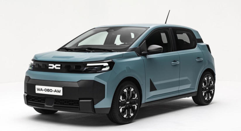 Ilyen lett az új Dacia Spring, aminél racionálisabb autót elképzelni is nehéz