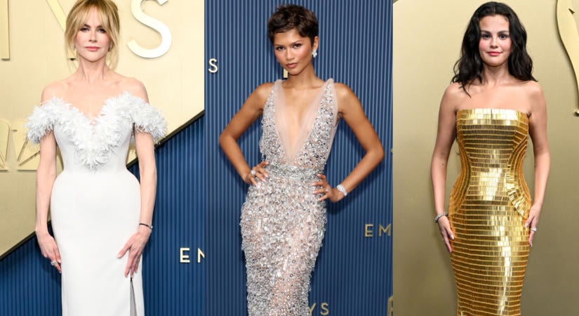 Zendaya áttetsző ruhája és Nicole Kidman virágos estélyije is lenyűgöző volt: így ragyogtak a sztárok a 2026-os Emmyn