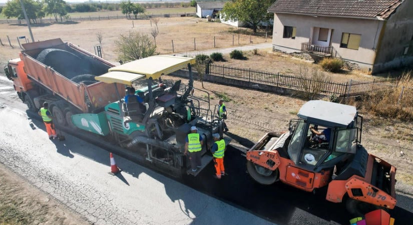 Megkezdődött a Békovai út felújítása