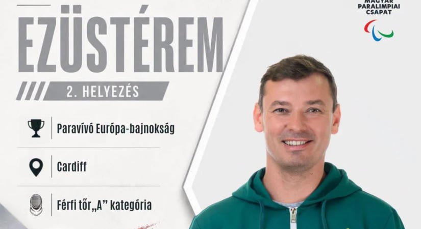Három magyar érem, Osváth Richárd és Nádasdy Anna is harmadszor dobogós a paravívó Eb-n