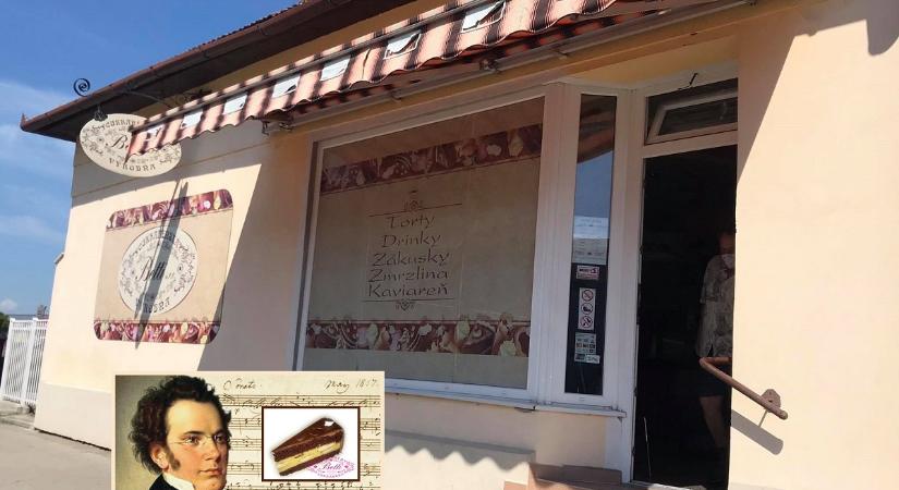 A Schubert-szelet, ami a Sacher- és az Esterházy-torta mellett Zselíz különlegessége