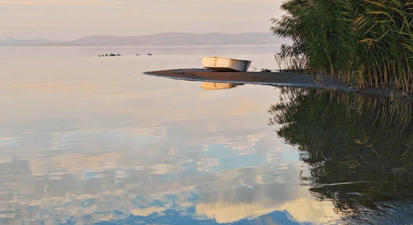 2 centivel emelkedett a Balaton átlagos vízszintje
