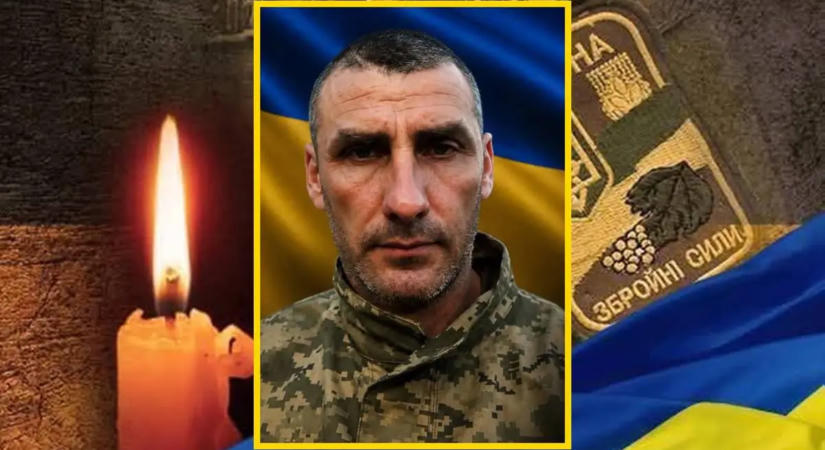 A háborúban életét vesztette a 43 éves Szerhij Angyal huszti katona