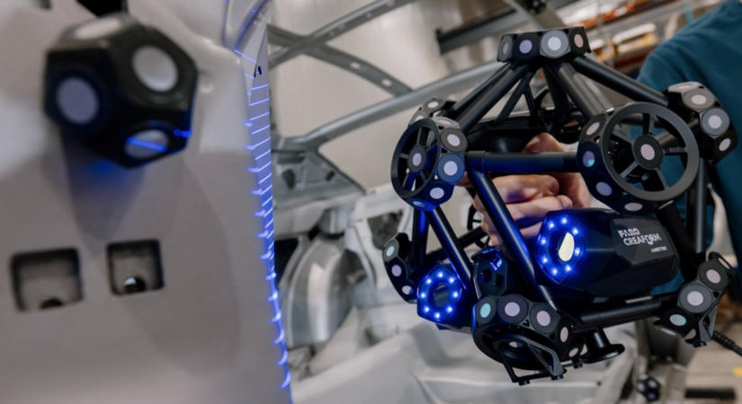 MetraSCAN 3D: a FARO CREAFORM új generációs 3D szkennere a gyorsabb és rugalmasabb ipari minőségellenőrzésért
