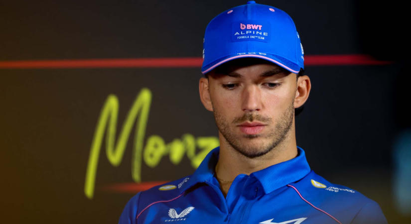 Gasly a monacói dobogó elvétele után: Megloptak minket
