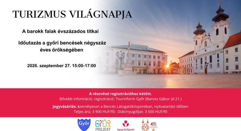Tarts velünk a Turizmus Világnapján!