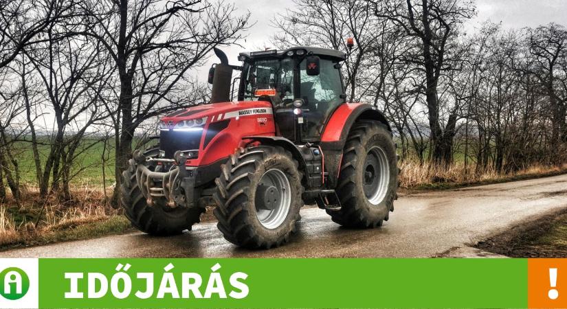 Időjárás: Mutatjuk, hol érheti el a csapadék a 10 mm-t!