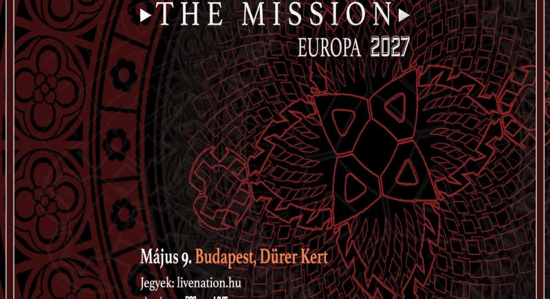 A 40 éves The Mission visszatér Budapestre