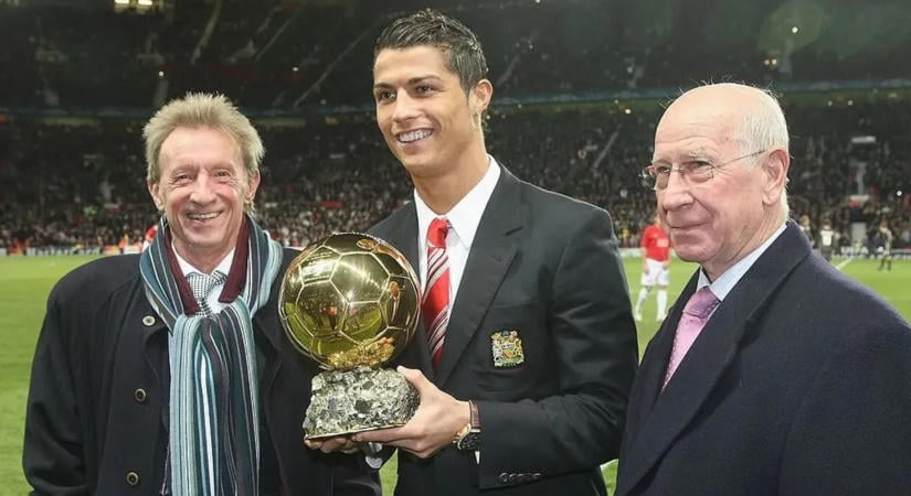 Cristiano Ronaldót választották meg minden idők legjobb aranylabdásának