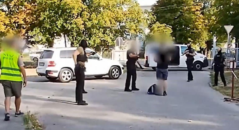 Ököllel verte a rendőröket, és a kutyát is megtámadta egy férfi, könnygázzal tudták megállítani