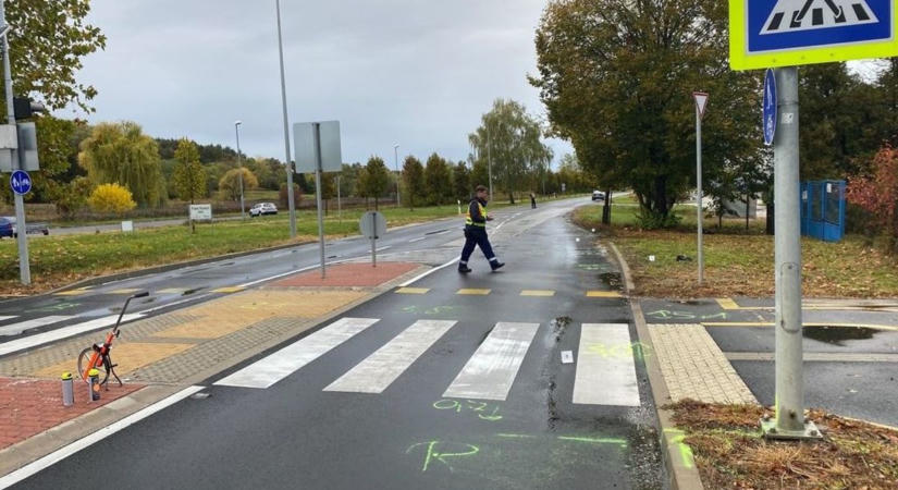 Gyalogátkelőhelyen gázoltak el egy gyalogost Zalaegerszegen, a helyszínen elhunyt