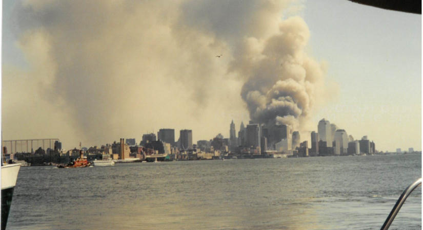 Eddig soha nem látott fotók a 9/11-es terrortámadásról New Yorkból
