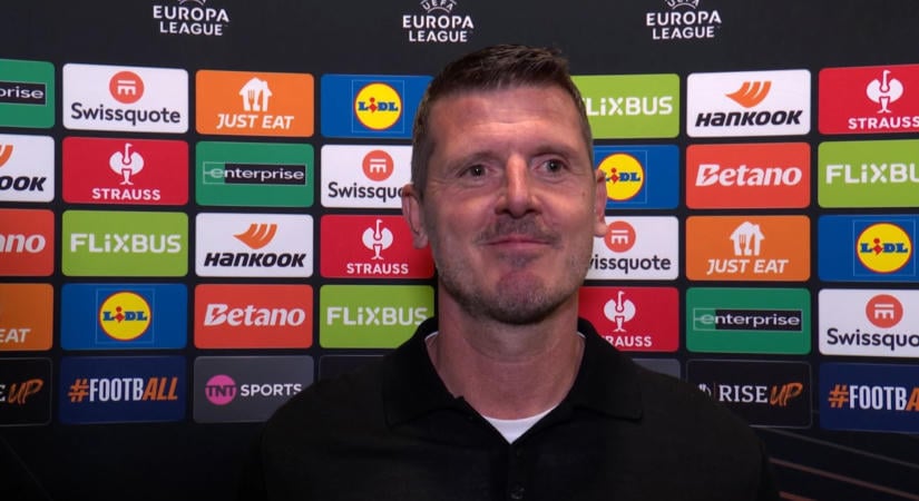 Borbély a Celtic legyőzése után: "Lazán, felszabadultan, önbizalommal telve játszott a csapat"
