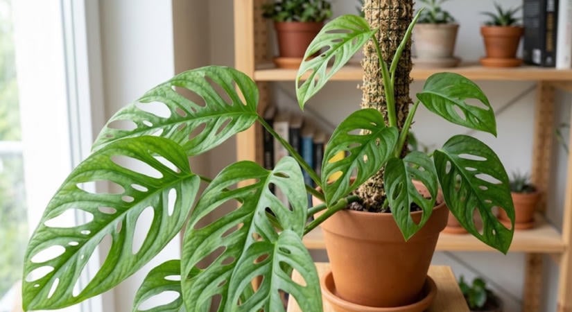 Lyukas levelekkel vetted, de az újak már nem lyukasak? Ezért változik meg a Monstera adansonii