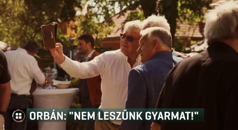 Orbán Viktor újra meghirdette a „Nem leszünk gyarmat” jelszót, Magyar Péter reagált