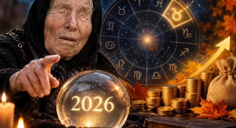 Baba Vanga jóslata 2026 őszére: ez a csillagjegy még idén ősszel búcsút inthet a kínzó anyagi gondoknak!