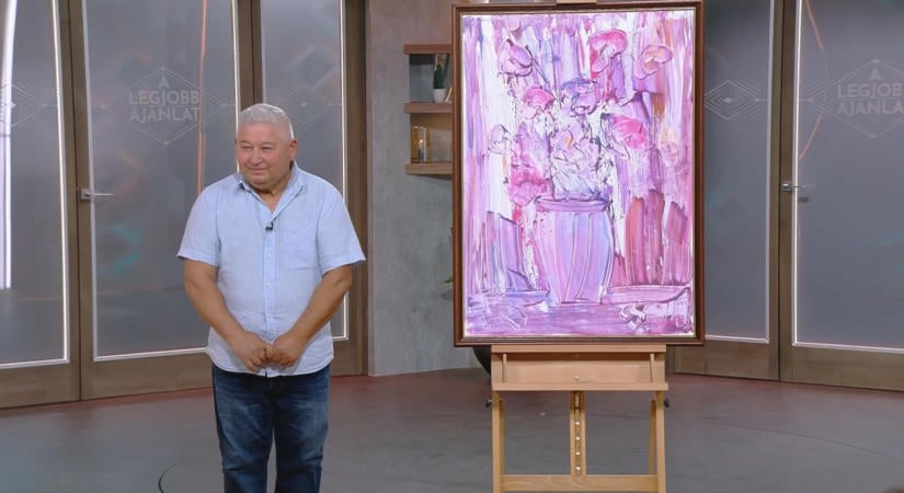 Egy újabb Pápai A legjobb ajánlatban: a festőtehetség unokatestvér még Pápai Pétert is meglepte