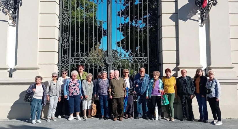 A múlt és a természet találkozása: különleges helyeken jártak a zalaegerszegi kertbarátok (galéria)