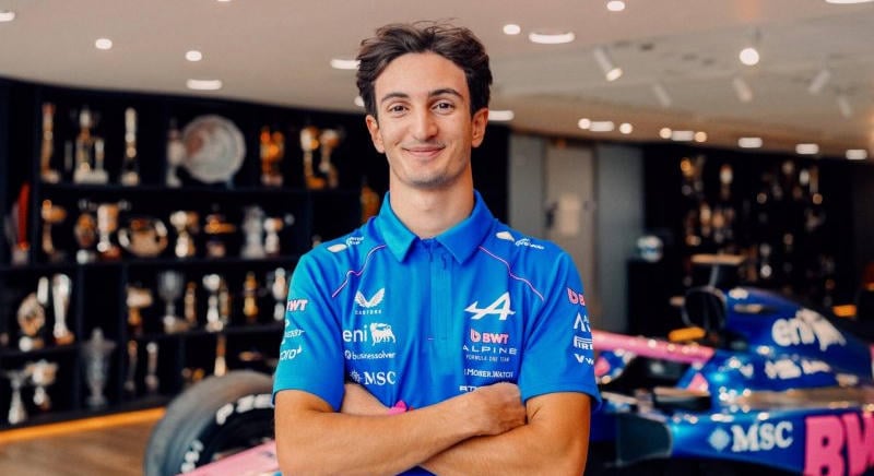 F1-es edzésen debütál az Alpine F2-es bajnokesélyese