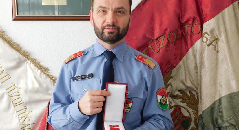Szolgálati jel elismerésben részesült Szendi Zoltán