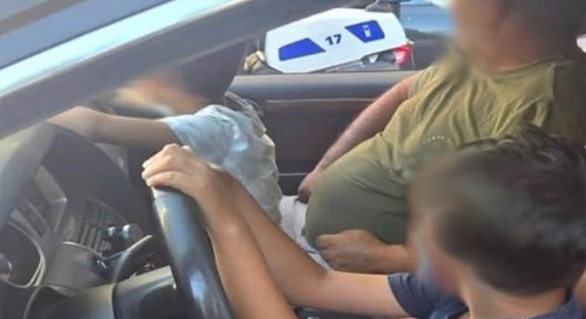 Alaposan megdöbbentek a rendőrök, amikor meglátták az Audi 9 éves sofőrjét és utasait