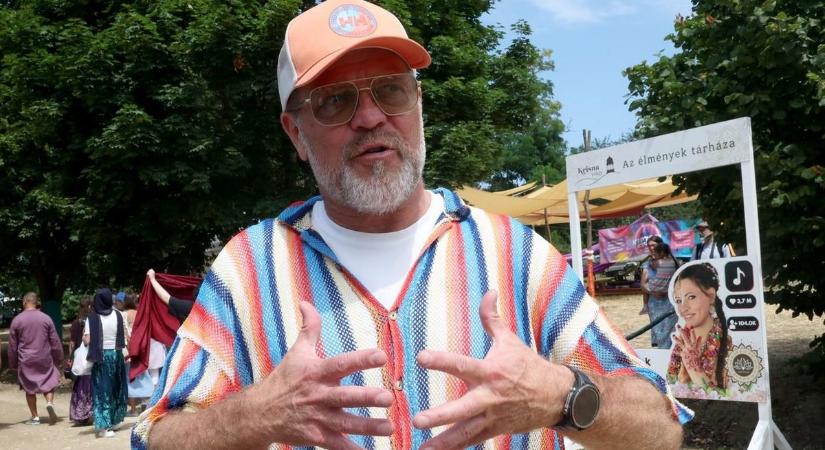 Szabó Győzőt is magával ragadta Krisna-völgy – évről évre visszatér a búcsú idején Somogyvámosra