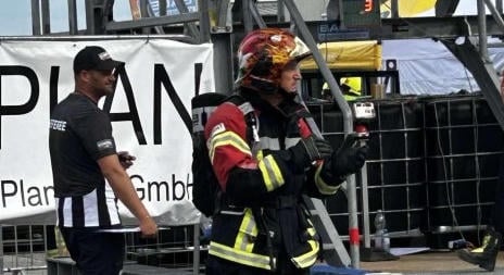 Három érmet nyert Ausztriában a mezőtúri tűzoltó