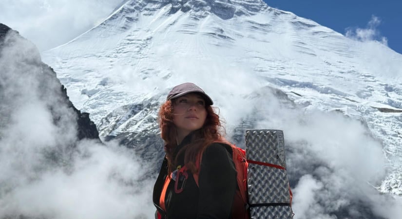 Elérte a Dhaulagiri alaptáborát Sántha Xénia