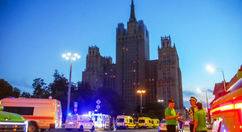 Polgármester: 350 ukrán drón repült az éjjel Moszkva felé